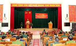 Hiệp đồng giao chỉ tiêu tuyển, nhận công dân nhập ngũ năm 2020